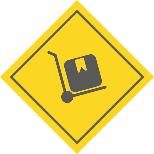 Trolley Icon Design vector