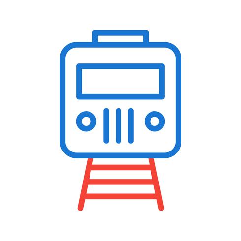 Train Icon Design vector