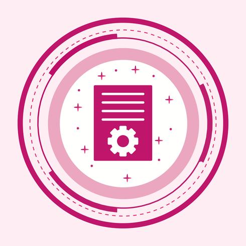 Article Marketing Icon Design vector