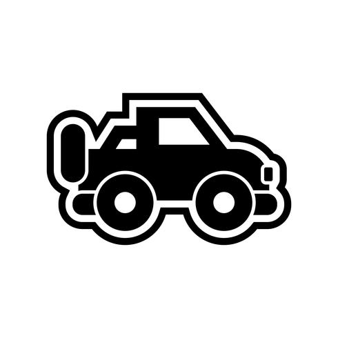 Jeep Icon Design vector