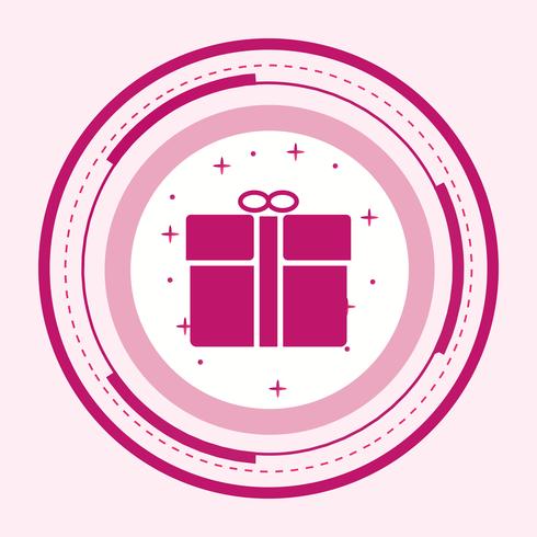 Diseño de icono de regalo vector