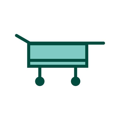 Stretcher Icon Design vector