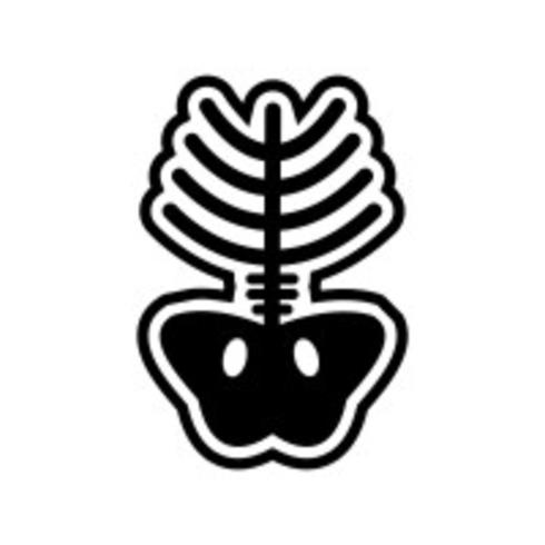 Xray Icon Design vector