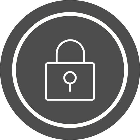 Lock Icon Design vector