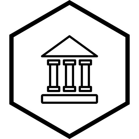 Educational Institute Icon Design vector