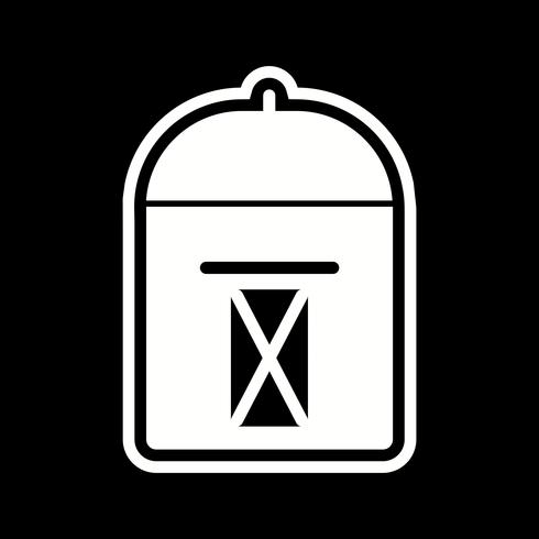 Postbox Icon Design vector