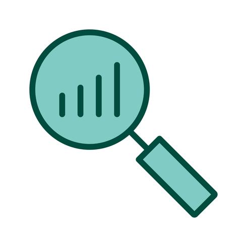 Analysis Icon Design vector