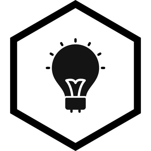 Bulb Icon Design vector