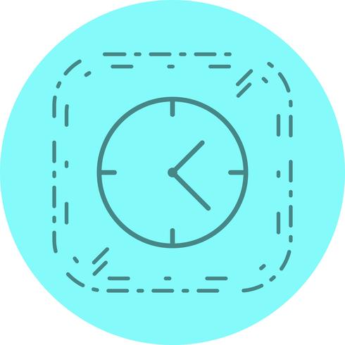 Clock Icon Design vector