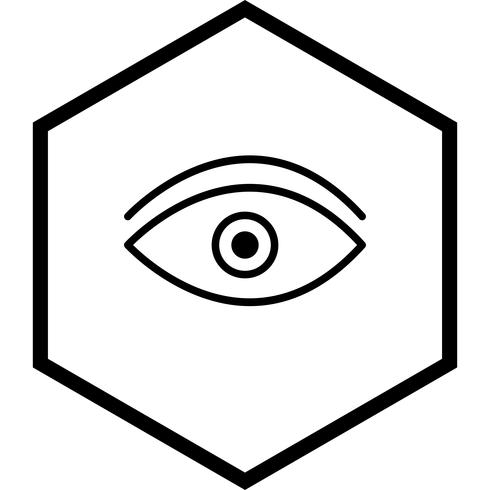 Diseño de icono de ojo vector