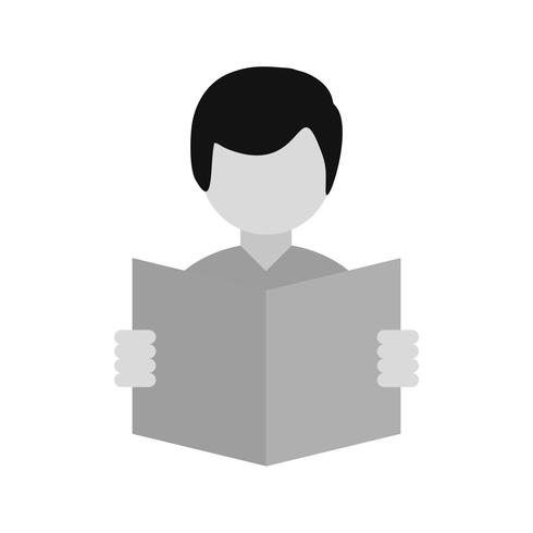 Reading Icon Design vector