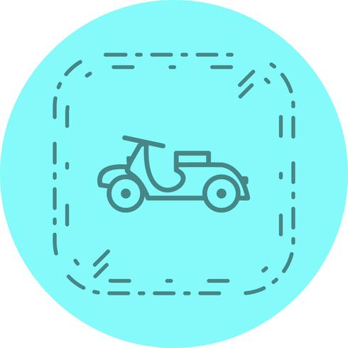 Vespa Icon Design vector