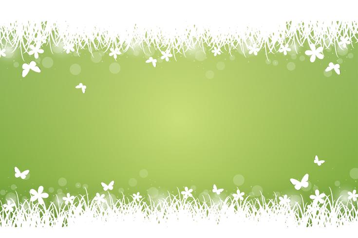 Spring time flowers sale banner and background.  vector
