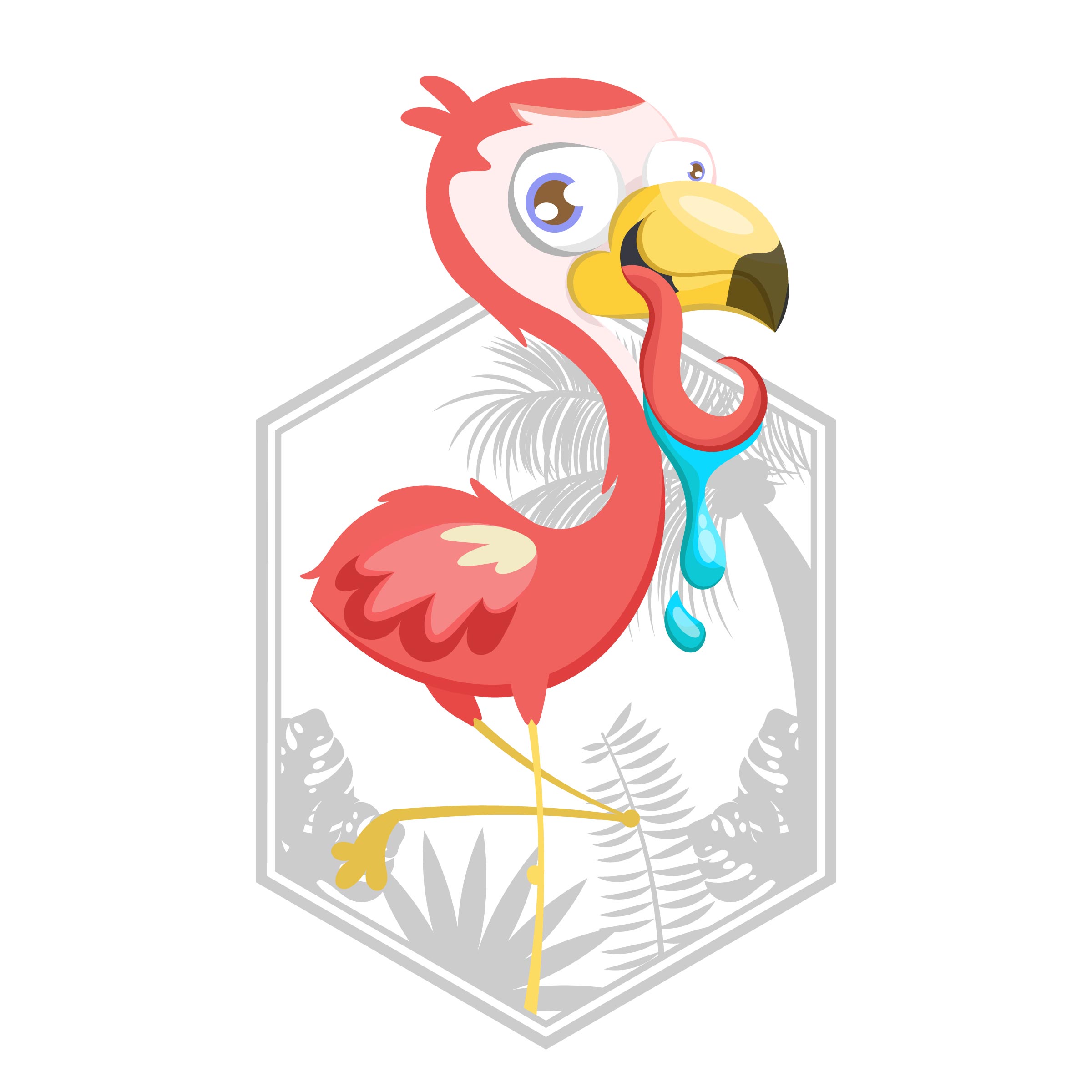 free pink flamingo clipart free pink flamingo clipart