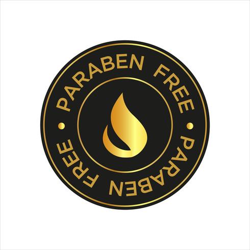 Paraben Free Icon.  vector