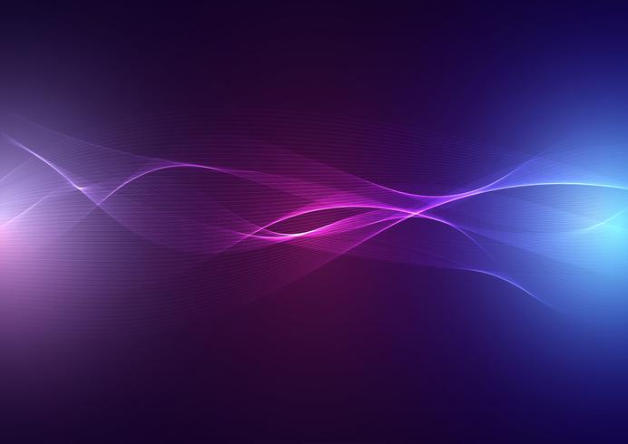 Abstract flow background vector