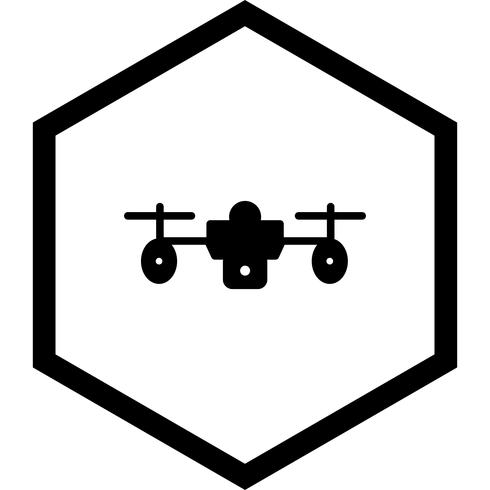 diseño de icono de drone vector