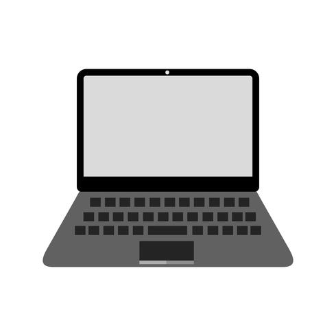 Laptop Icon Design vector