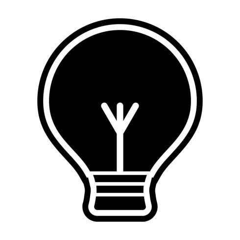 Bulb Icon Design vector