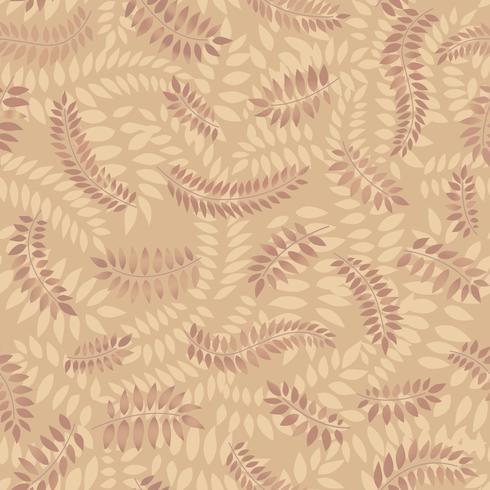 Floral seamless pattern. Leaf retro backdrop vector