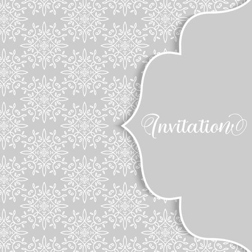 Elegant decorative pattern background vector
