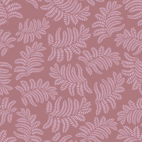 Floral seamless pattern. Leaf retro backdrop vector