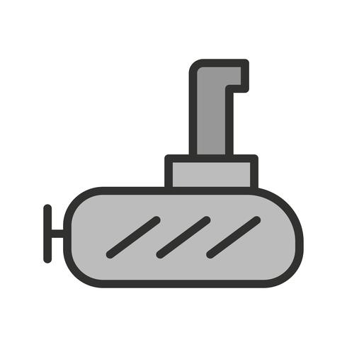 Submarine Icon Design vector