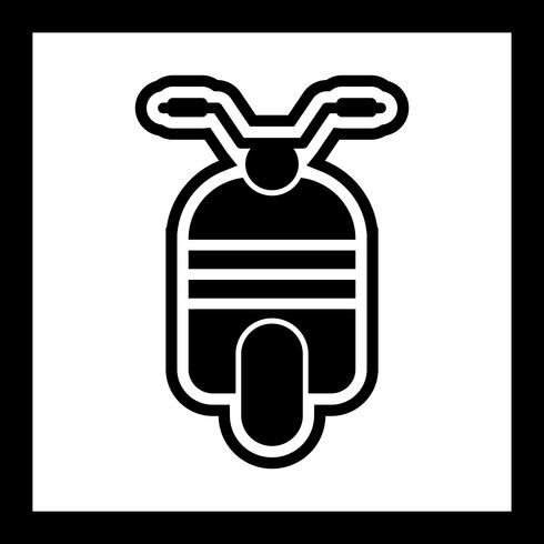 diseño de icono de scooter vector