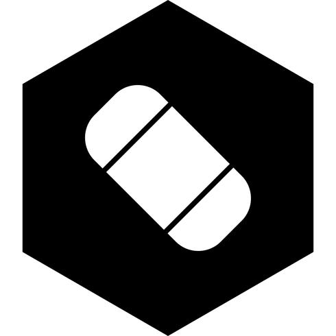 Eraser Icon Design vector
