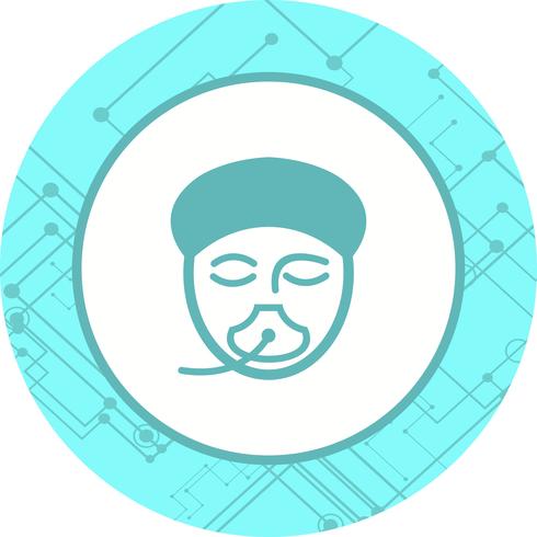 Anesthesia Icon Design vector
