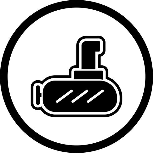 Submarine Icon Design vector