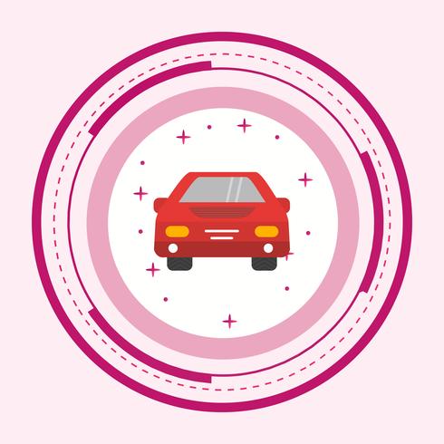 Car Icon Design vector