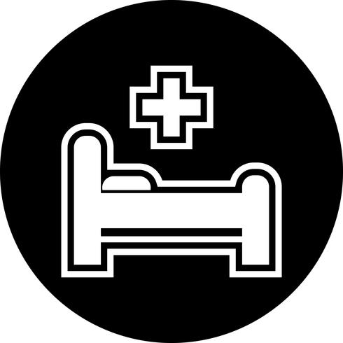 Bed Icon Design vector