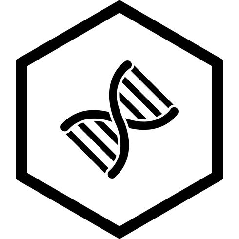 Genetica Icon Design vector