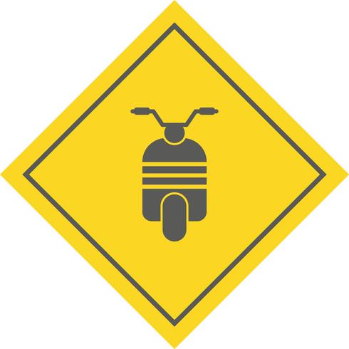 diseño de icono de scooter vector