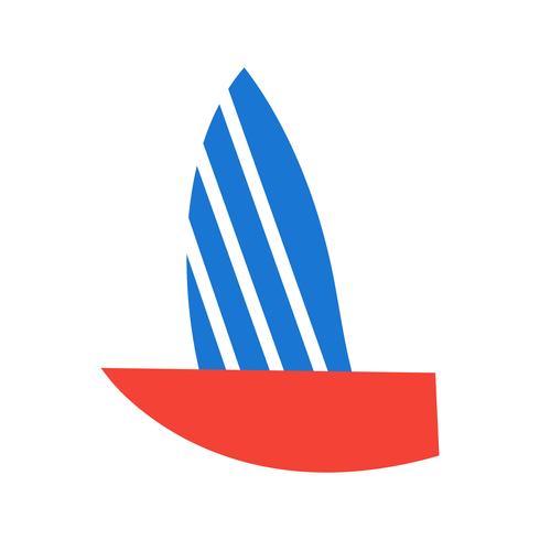 Yacht Icon Design vector