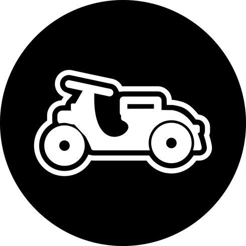 diseño de icono de vespa vector