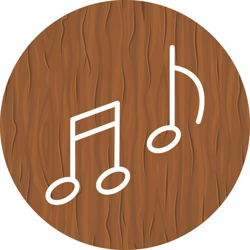 Diseño de icono de la música vector