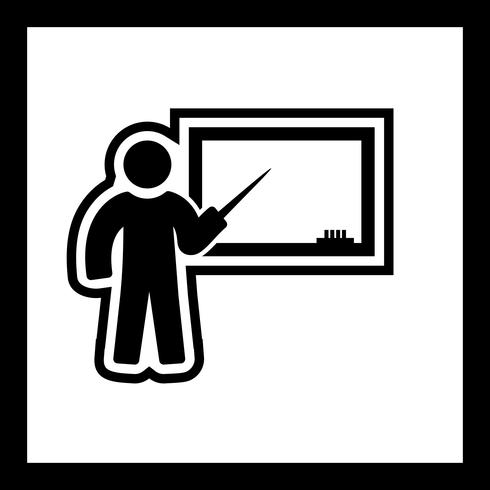 Teaching Icon Design vector