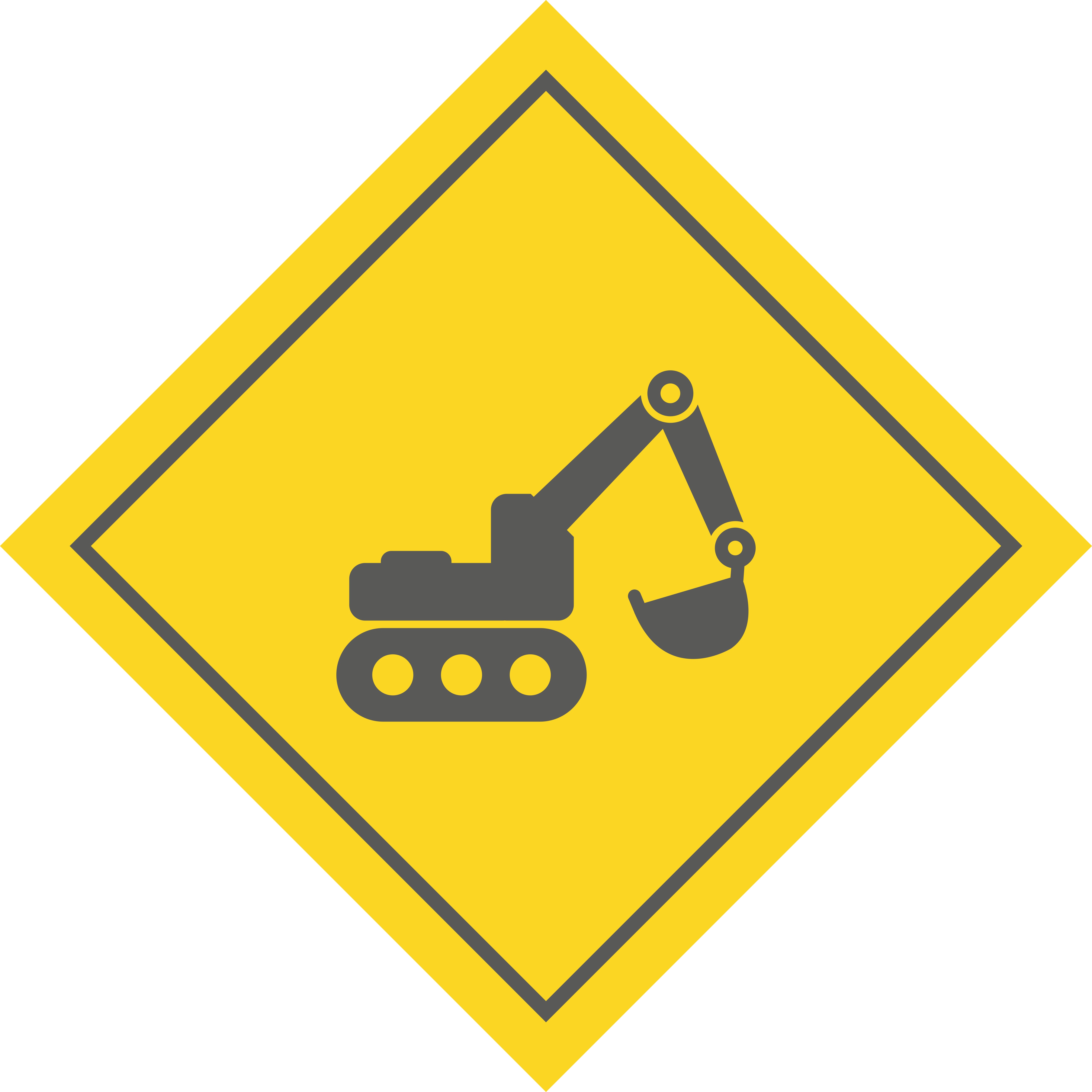 Download Excavator Icon Design 503651 - Download Free Vectors, Clipart Graphics & Vector Art