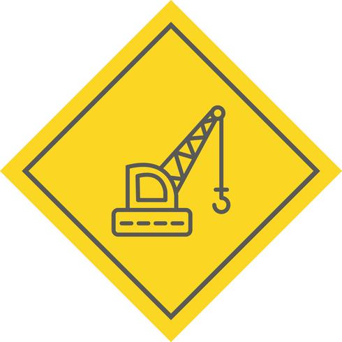 Crane Icon Design vector