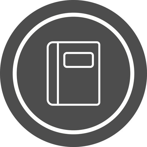 Notebook Icon Design vector