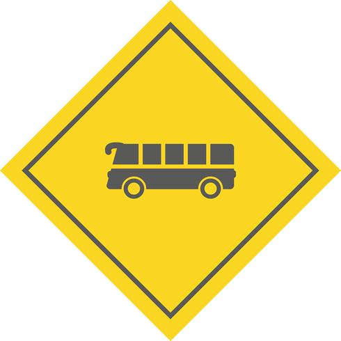 Bus Icon Design vector