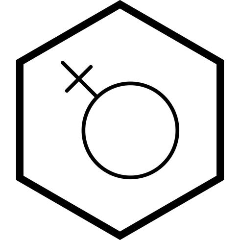 Female Icon Design vector