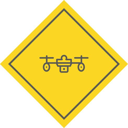 diseño de icono de drone vector