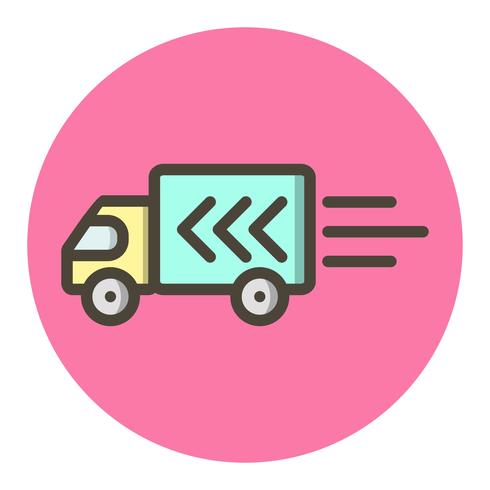 Delivery Truck Icon Design