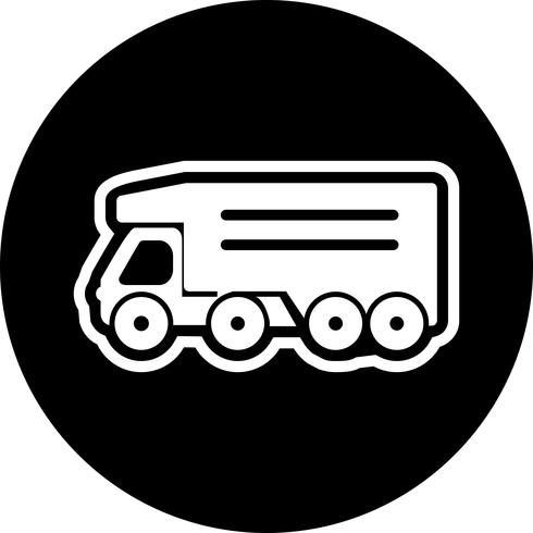 Tipper Truck Icon Design