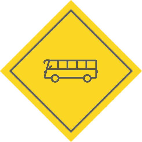 Bus Icon Design vector