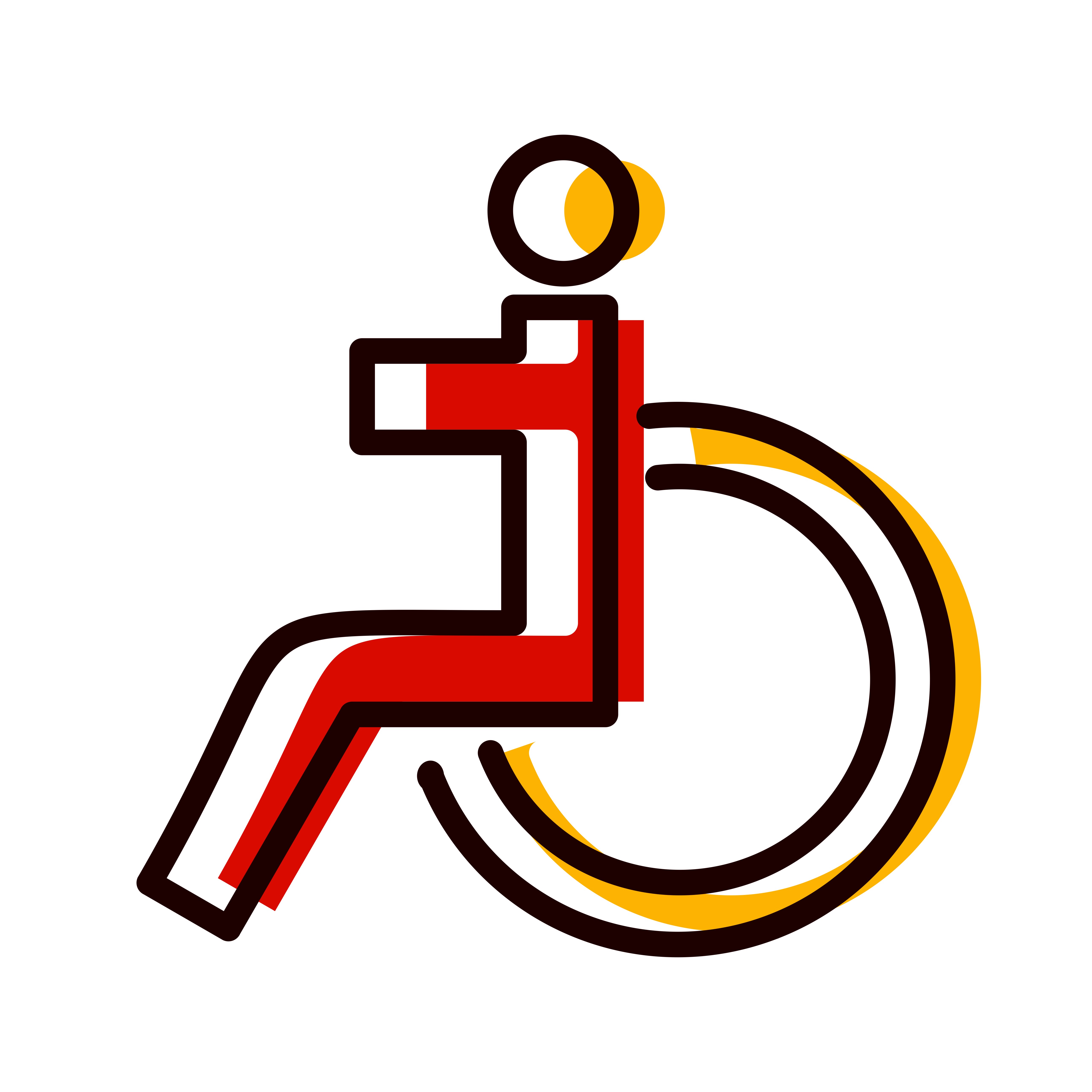 Handicapped Icon Design 503788 Vector Art at Vecteezy