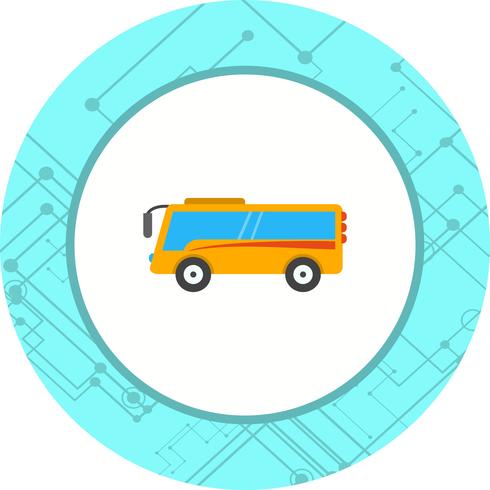 Diseño de ícono de autobús vector